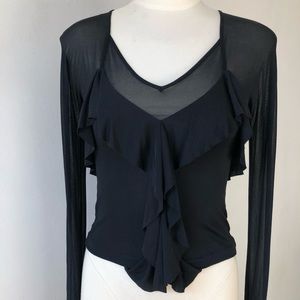 Yves Saint Laurent jersey top